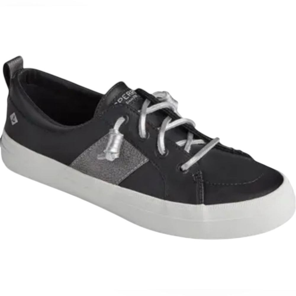 Sperry Black and Silver Casual Sneakers